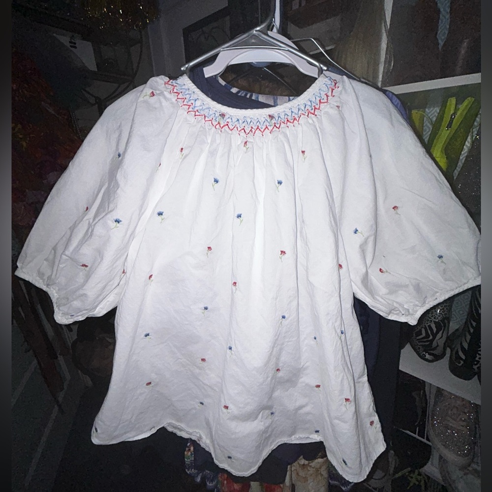 Ana embroidered shirt size L
